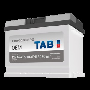 TAB Start accu 12V 55Ah0